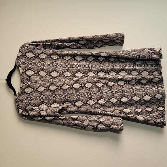 Caution to the Wind Snake Pattern Dress Size Large - Picture 2 of 5